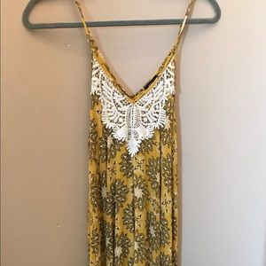 Rue21 Yellow Maxi. Never worn!